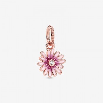 Charm Pendente Margherita Rosa