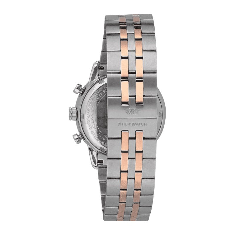 PHILIP WATCH | Cronografo Anniversary Nero e Oro Rosa