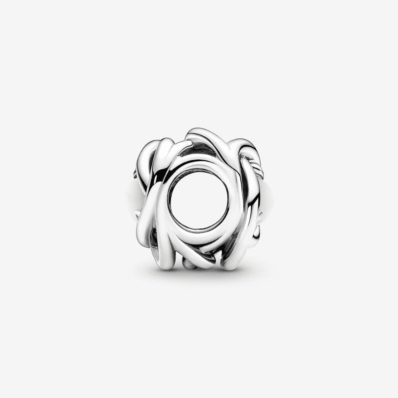 Charm Cerchio Eterno Madreperla