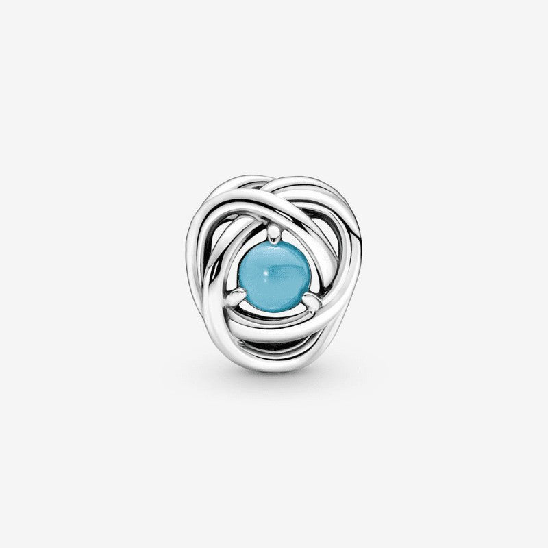 Charm Cerchio Eterno Turchese