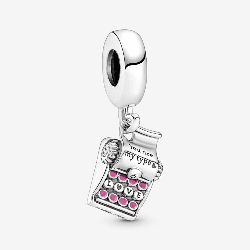 Charm Pendente Macchina da Scrivere