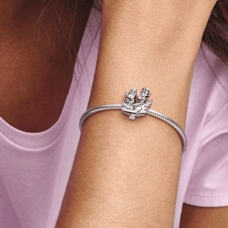 Disney, charm L'aereo di Mickey Mouse & Minnie