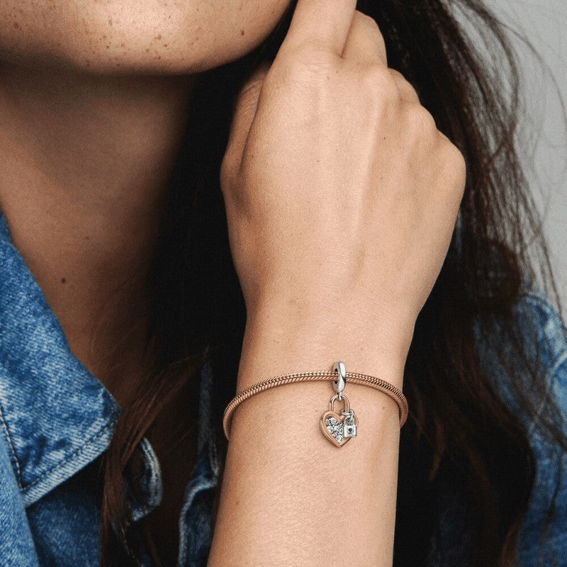 Charm Pendente Lucchetto "Together Always"