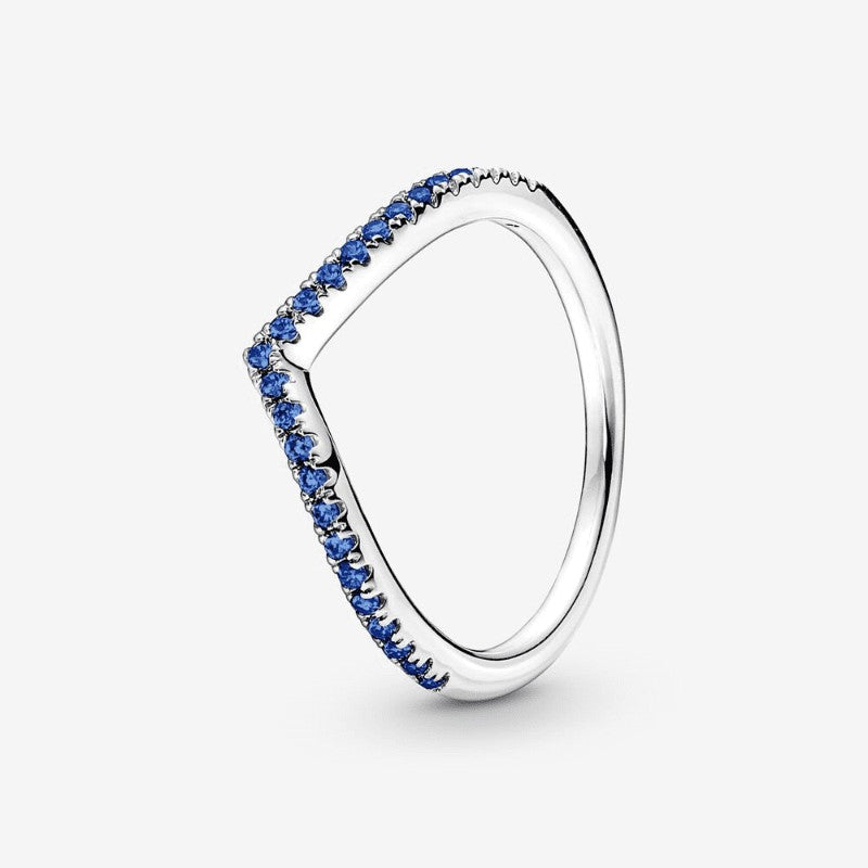 Pandora | Anello Desiderio Scintillante Blu