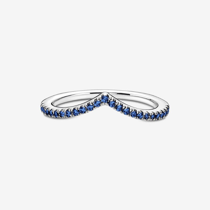 Pandora | Anello Desiderio Scintillante Blu