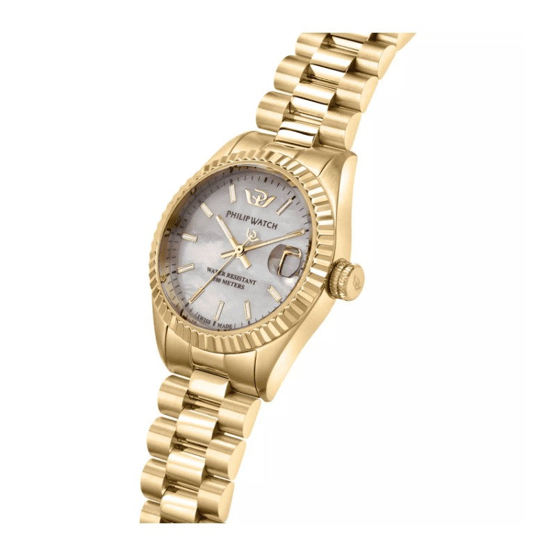 PHILIP WATCH | Orologio Caribe Urban Lady Madreperla e Oro