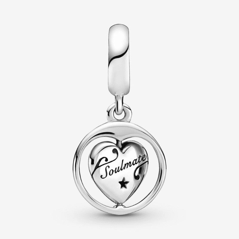 Charm pendente girevole Anima gemella Forever & Always