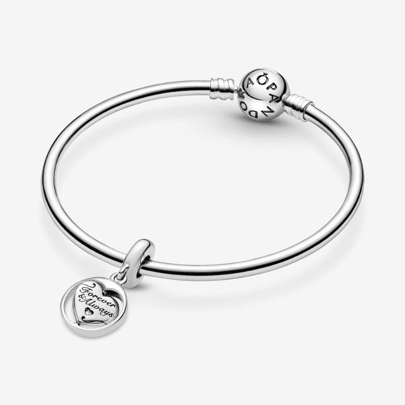 Charm pendente girevole Anima gemella Forever & Always