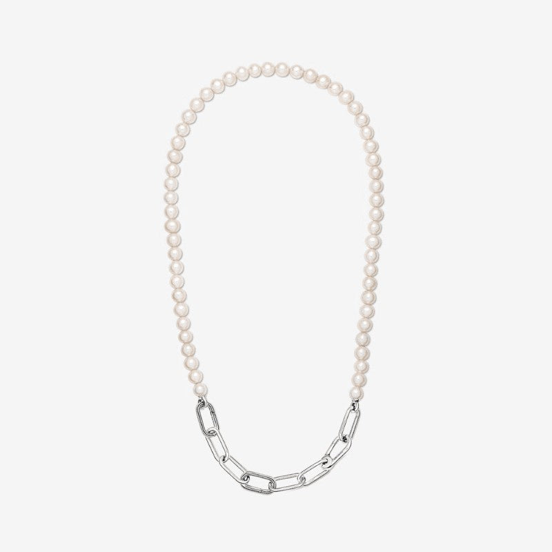 Collana Maglia Link Con Perle Pandora ME
