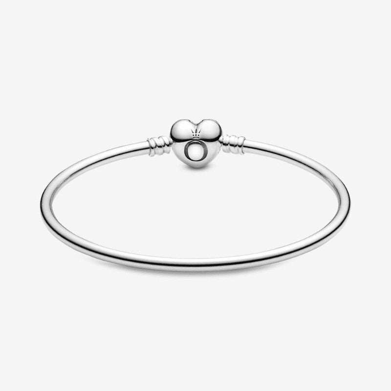 Bracciale Rigido con Chiusura a Cuore