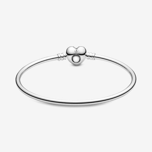 Bracciale Rigido con Chiusura a Cuore