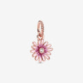 Charm Pendente Margherita Rosa