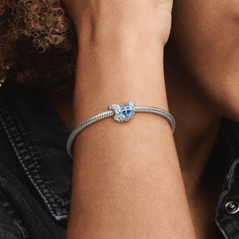 Charm Farfalla Blu