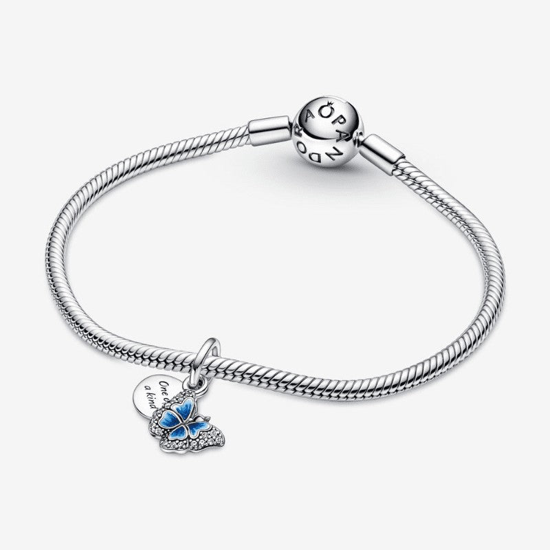 Charm Pendente Farfalla Blu