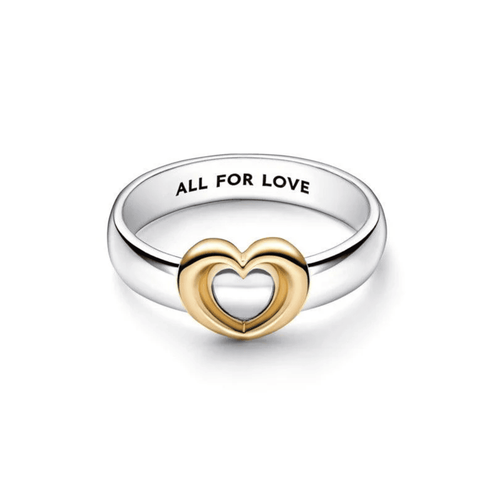 Pandora | Anello Cuore scorrevole "All for love"