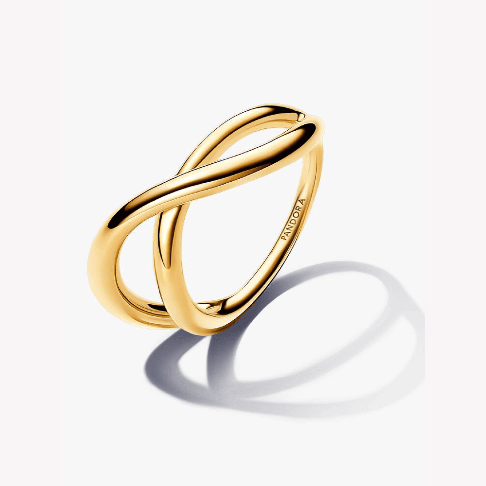 Anello Infinito Linea Sinuosa