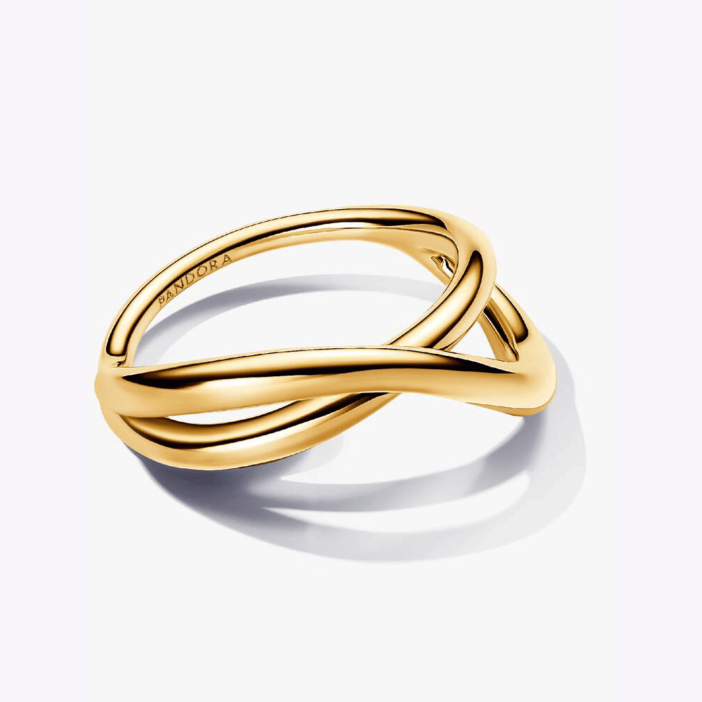 Anello Infinito Linea Sinuosa