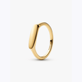 PANDORA | Anello Fascia con barra da incidere