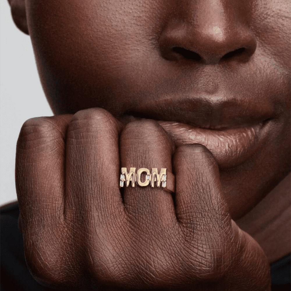 Pandora | Anello Sigillo "Mom"