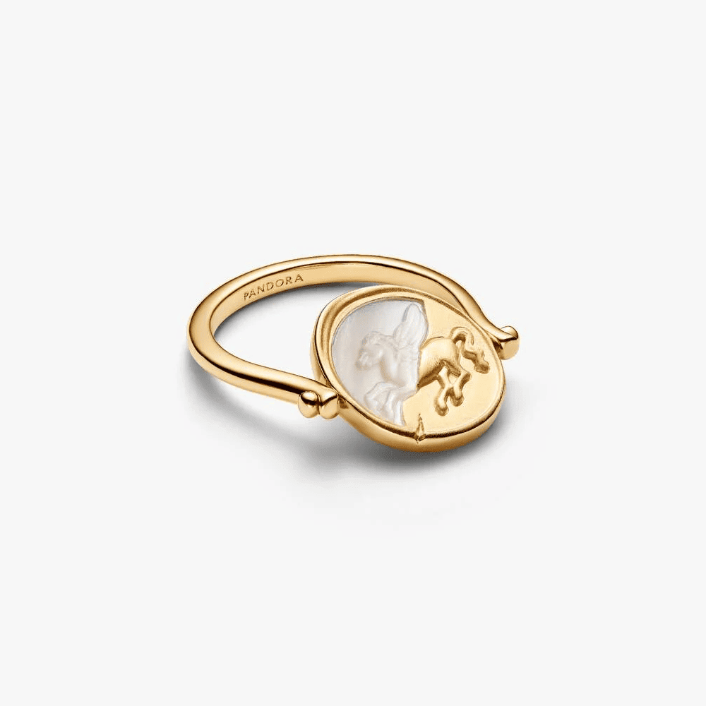 Anello Medallion Pegaso “Ex Animo” Reversibile