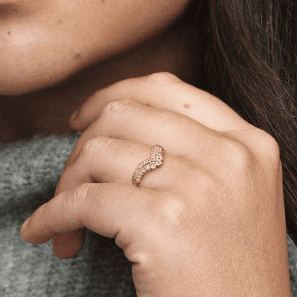 Pandora | Anello Desiderio Principesco Dorato