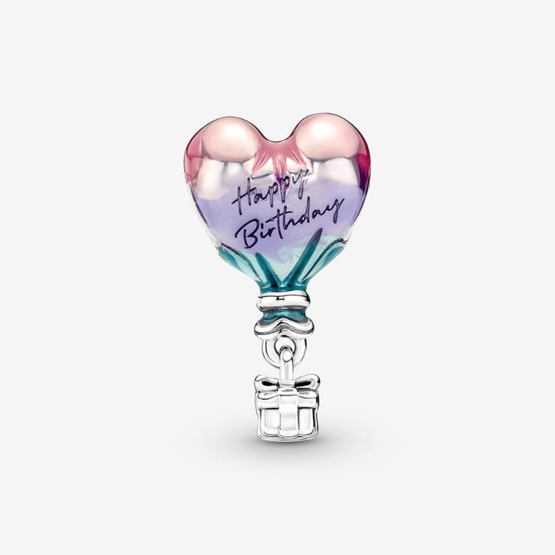 Charm Mongolfiera  Happy Birthday