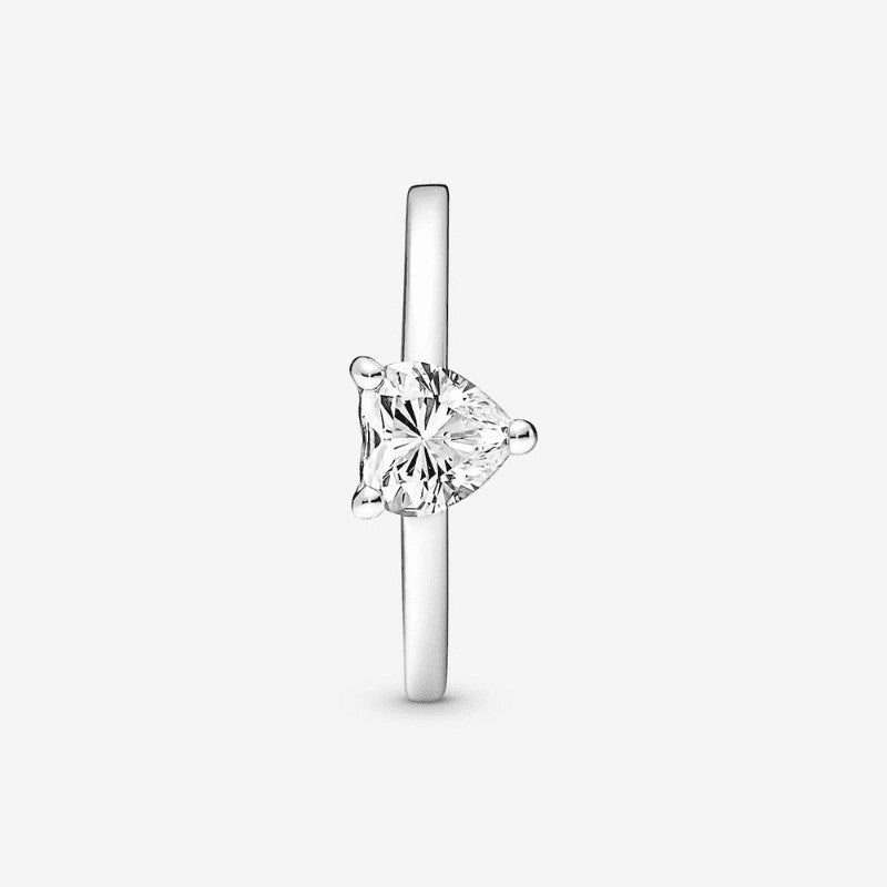 Pandora | Anello Solitario con Pietra Cuore