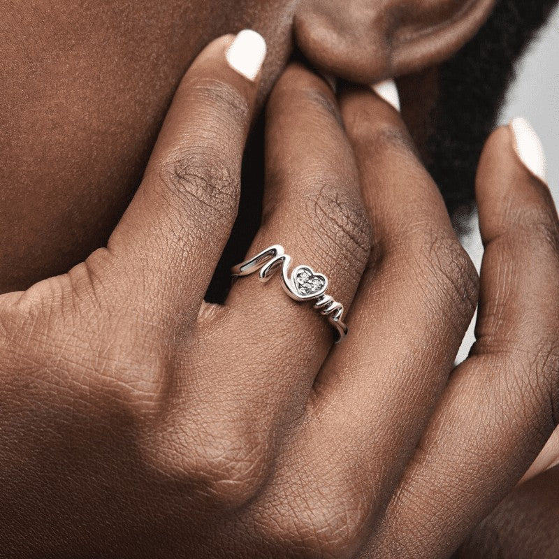 Pandora | Anello Mom, Amore Eterno