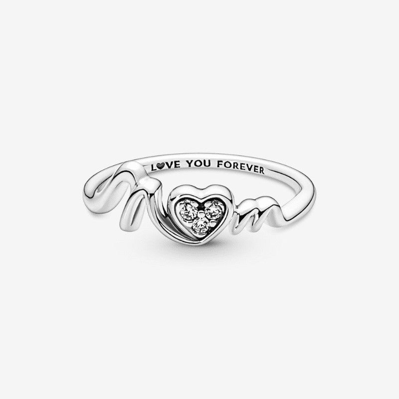 Pandora | Anello Mom, Amore Eterno