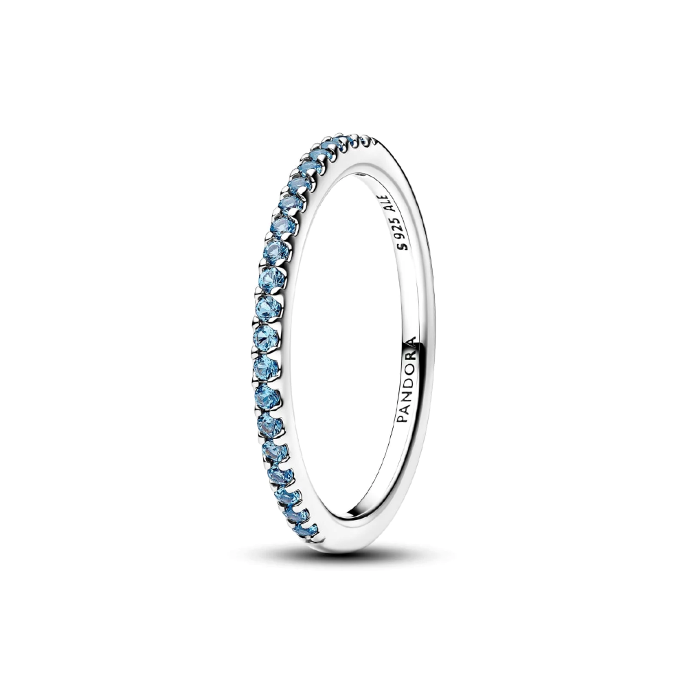 Pavé Fascia Sottile Azzurro