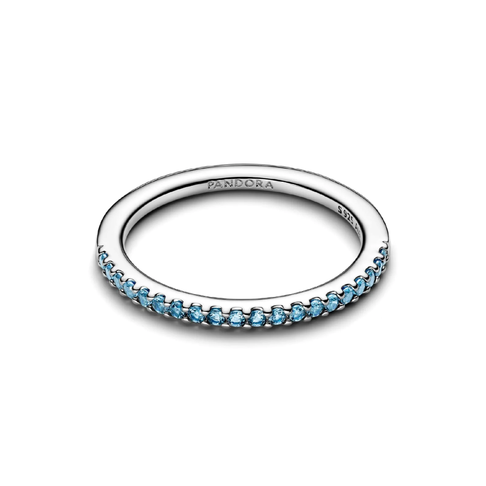 Pavé Fascia Sottile Azzurro