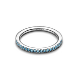 Pavé Fascia Sottile Azzurro
