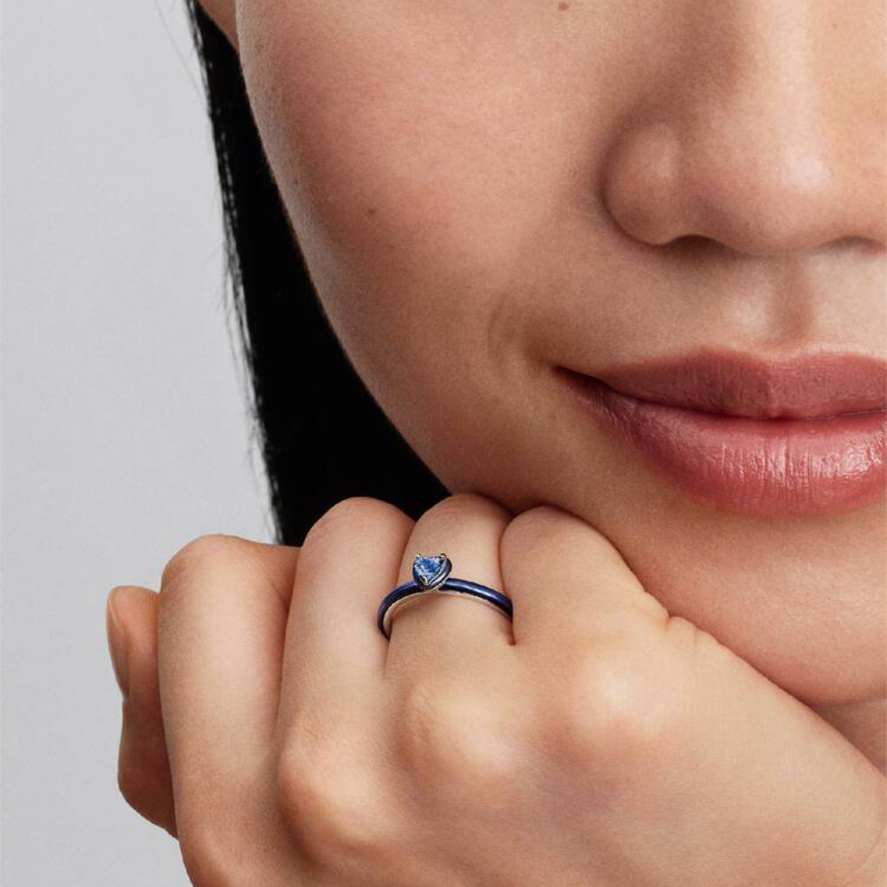 Pandora | Anello Blu Chakra Heart Pandora ME