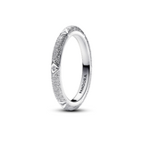 Anello Texture Martellata con Pietre Pandora ME
