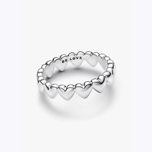 Anello Fascia a Cuori Be Love