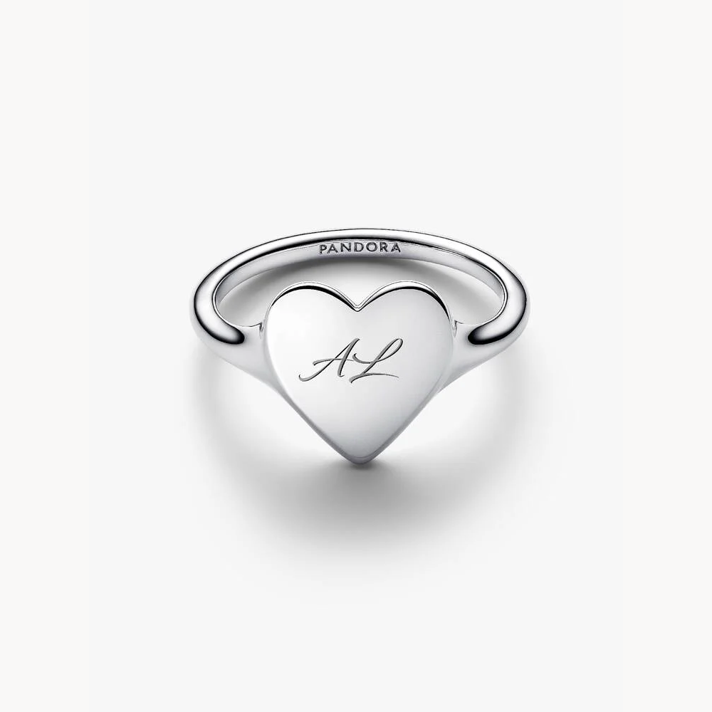 Pandora | Anello Cuore da incidere