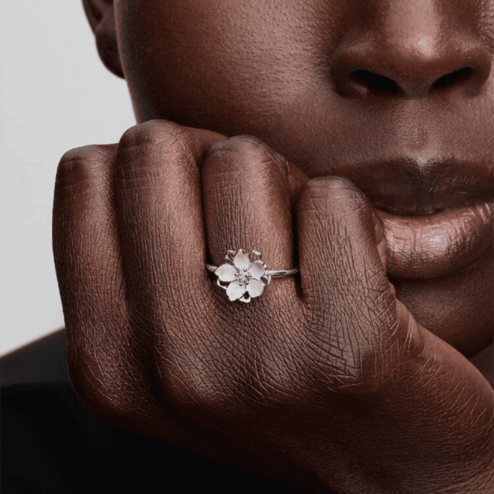 Pandora | Anello Fiore di Ciliegio