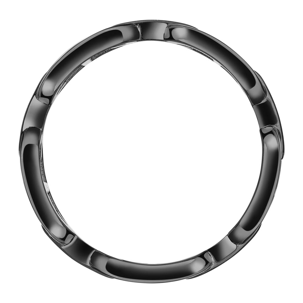 Anello Catene in Acciaio Nero – Morellato SATX25