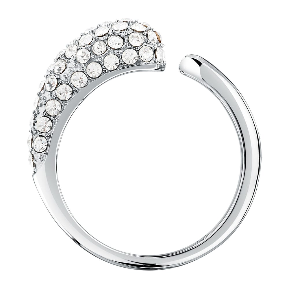 Anello Design in Acciaio e Cristalli Bianchi – Morellato SAYP14