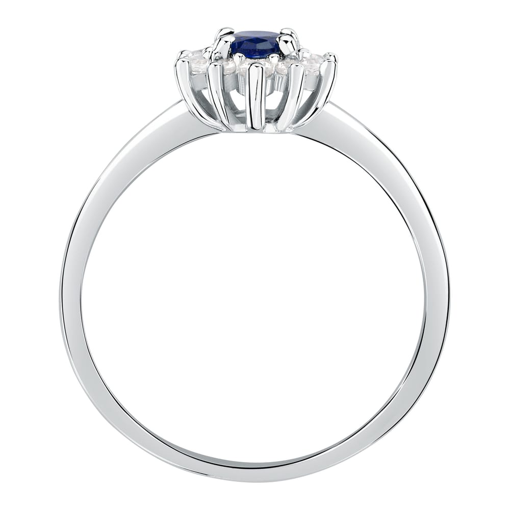 Anello Duchessa in Argento e Zirconi Blu – Morellato SAIW154