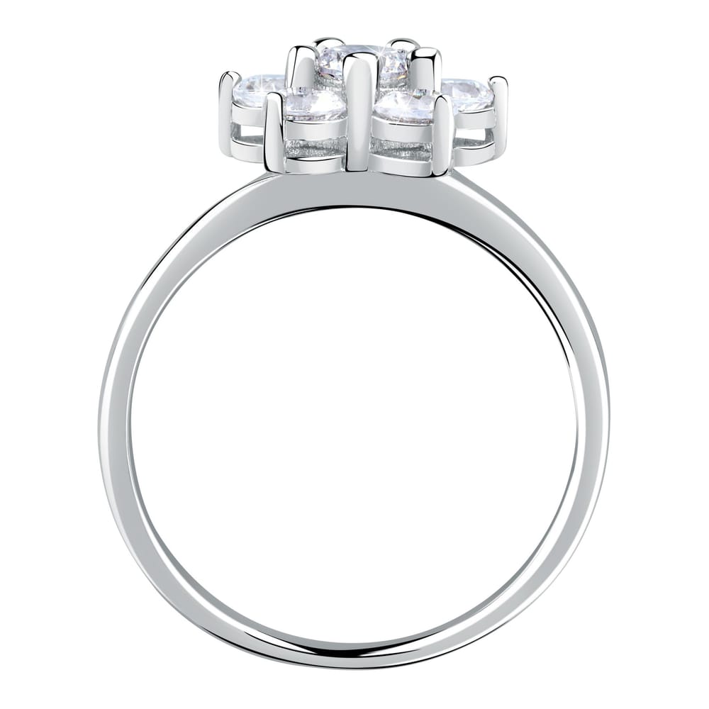 Anello Tesori Fiore in Argento e Zirconi Bianchi – Morellato SAIW127