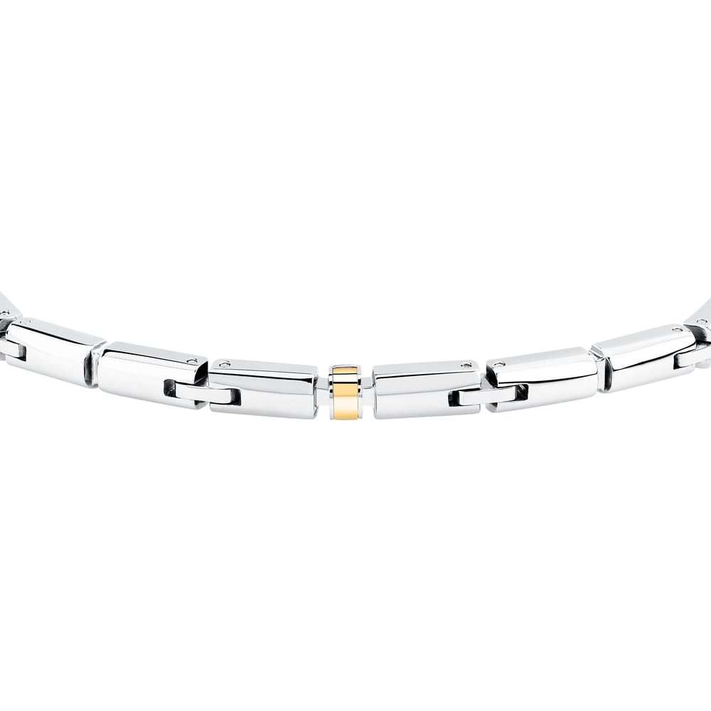 Bracciale Gold a Catena in Acciaio e Oro 18kt – Morellato SABY15