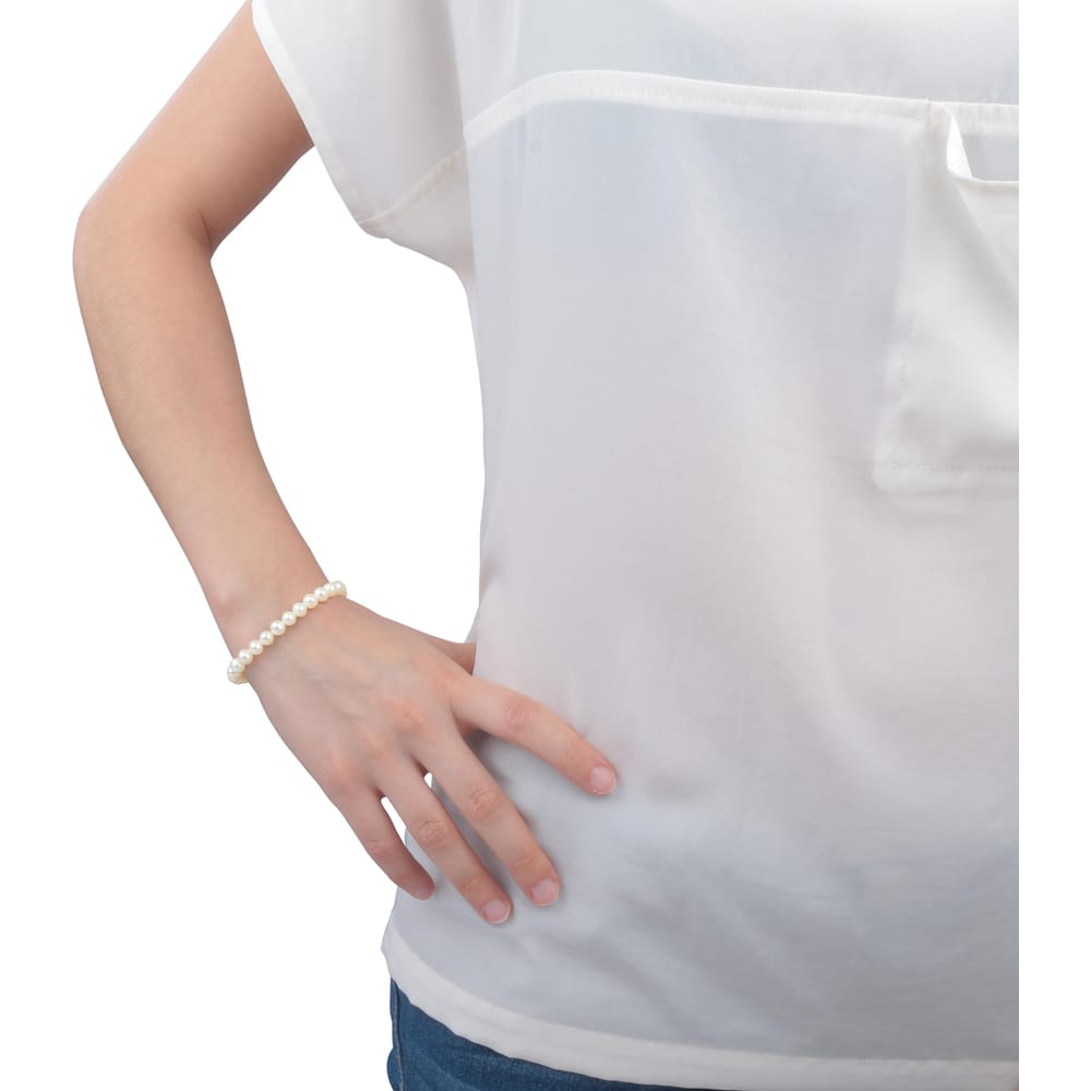 Bracciale Perla essenziale in Argento e Perle coltivate – Morellato SANH06
