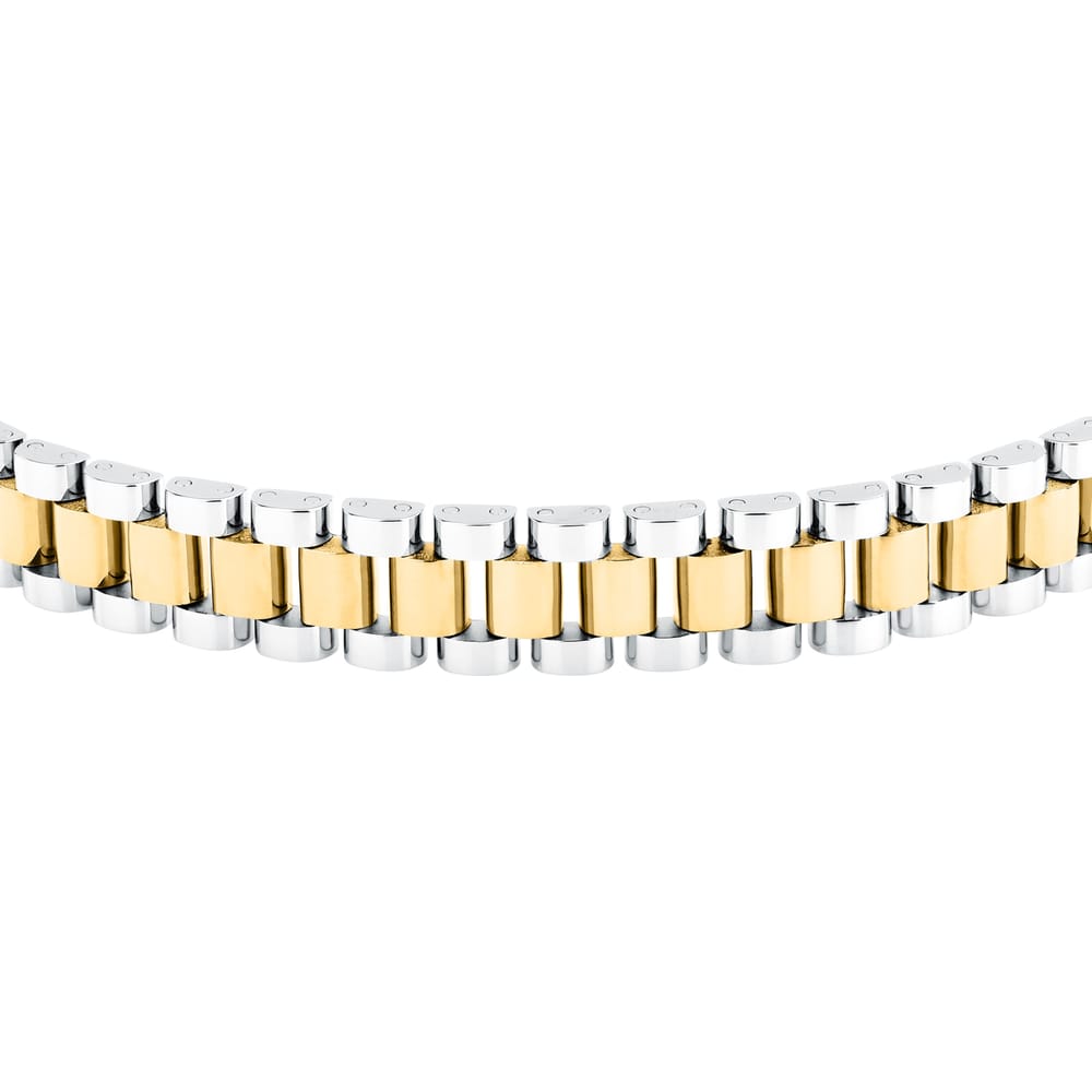 Bracciale Prisma a Catena in Acciaio Bicolore – Morellato SARN04