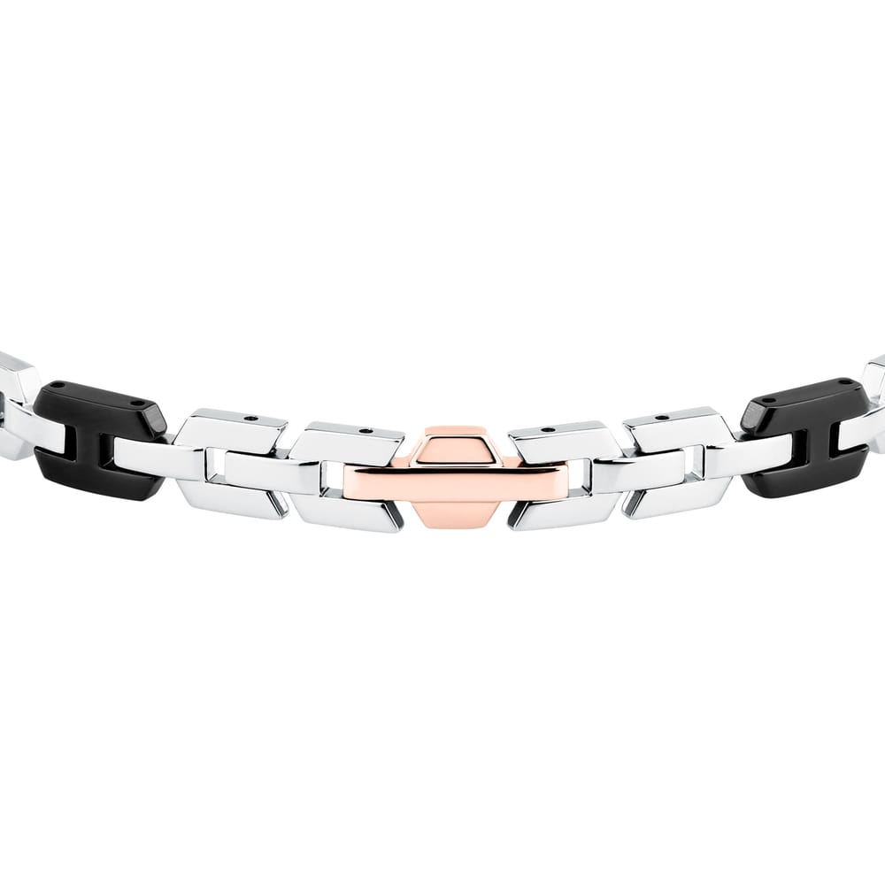 Bracciale Prisma a Catena in Acciaio Bicolore – Morellato SARN06