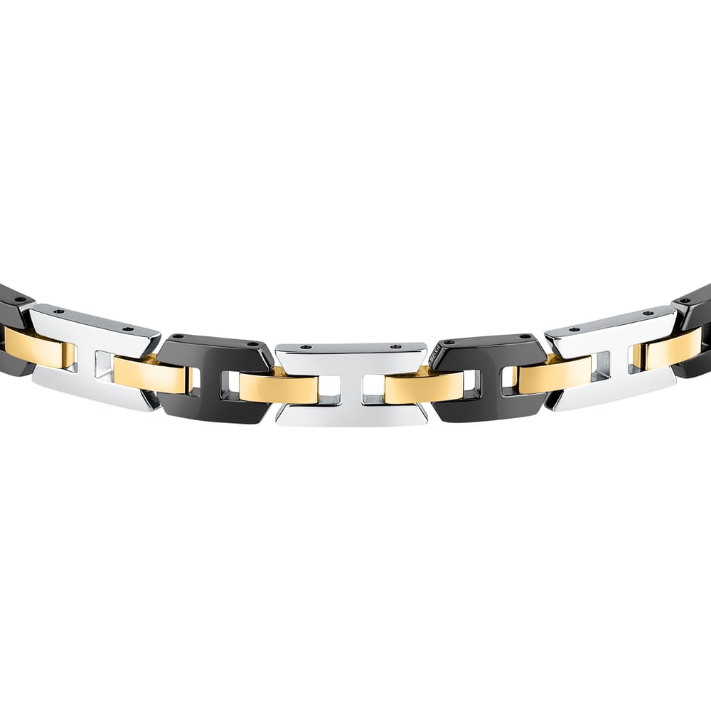 Bracciale Prisma a Catena in Acciaio Bicolore – Morellato SARN07
