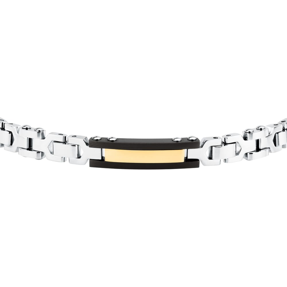 Bracciale Prisma a Catena in Acciaio Bicolore – Morellato SARN09
