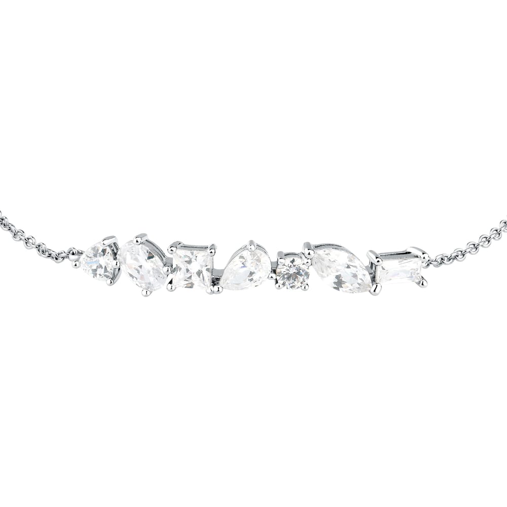 Bracciale Riflessi in Argento e Zirconi Bianchi – Morellato SABC14