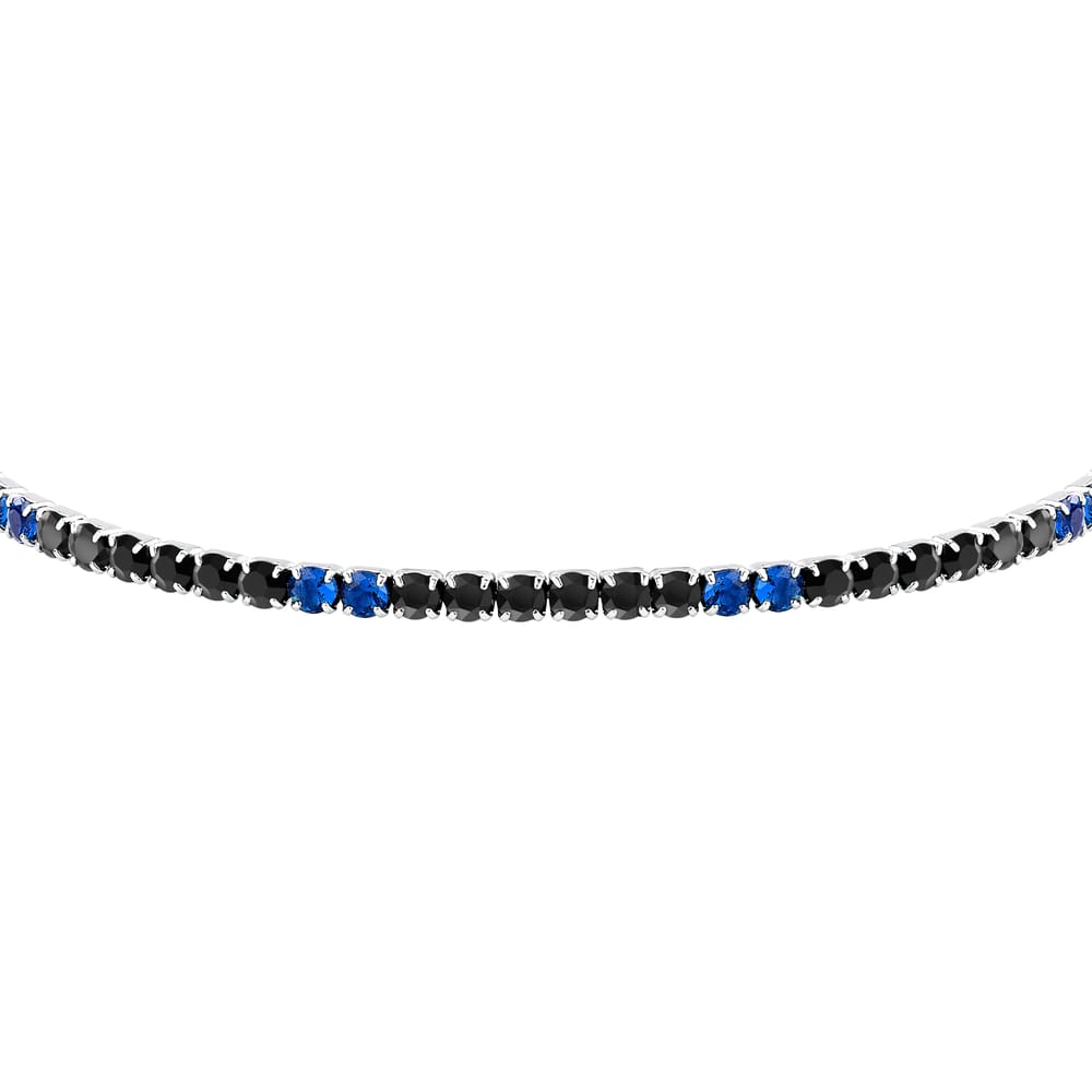 Bracciale Tennis in Argento e Zirconi Blu – Morellato SATT27