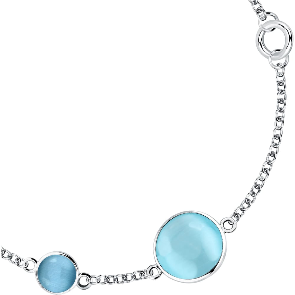 Bracciale Venezia a Catena in Argento e Occhio di Gatto – Morellato SAZM06